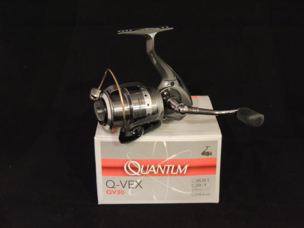 Quantum QV30-BX Q-VEX Spinning Reel Sz 30 10BB 200/8 Mono - Discount Fishing  Canada