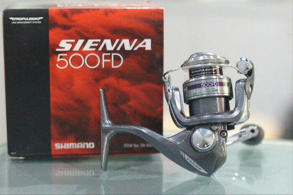 shimano sienna 2000fd FG Spinning Reel not plastic SHIMANO SIENNA 500FD - Lakeside