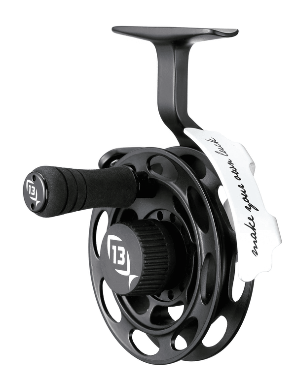 13 FISHING BLACK BETTY INLINE ICE REEL - Lakeside Bait & Tackle 13 FISHING BLACK BETTY INLINE ICE REEL - Lakeside Bait & Tackle