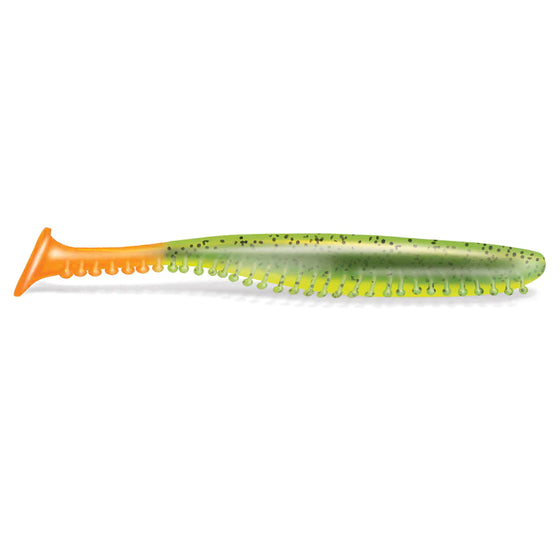 KALIN'S 3.8" TICKLE TAIL - FIRE TIGER