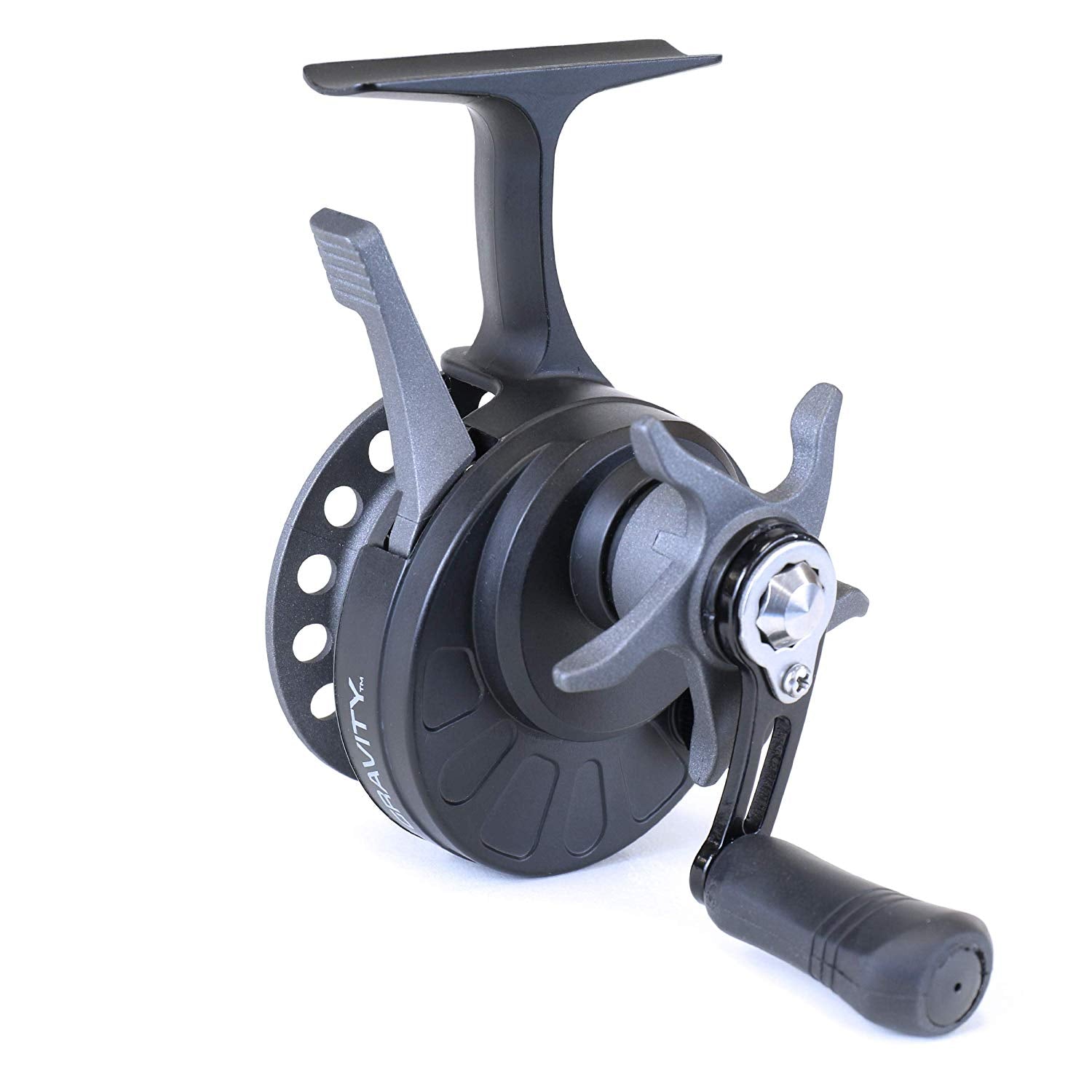 CLAM GRAVITY GRAPHITE ICE REEL - Lakeside Bait & Tackle CLAM GRAVITY GRAPHITE ICE REEL - Lakeside Bait & Tackle