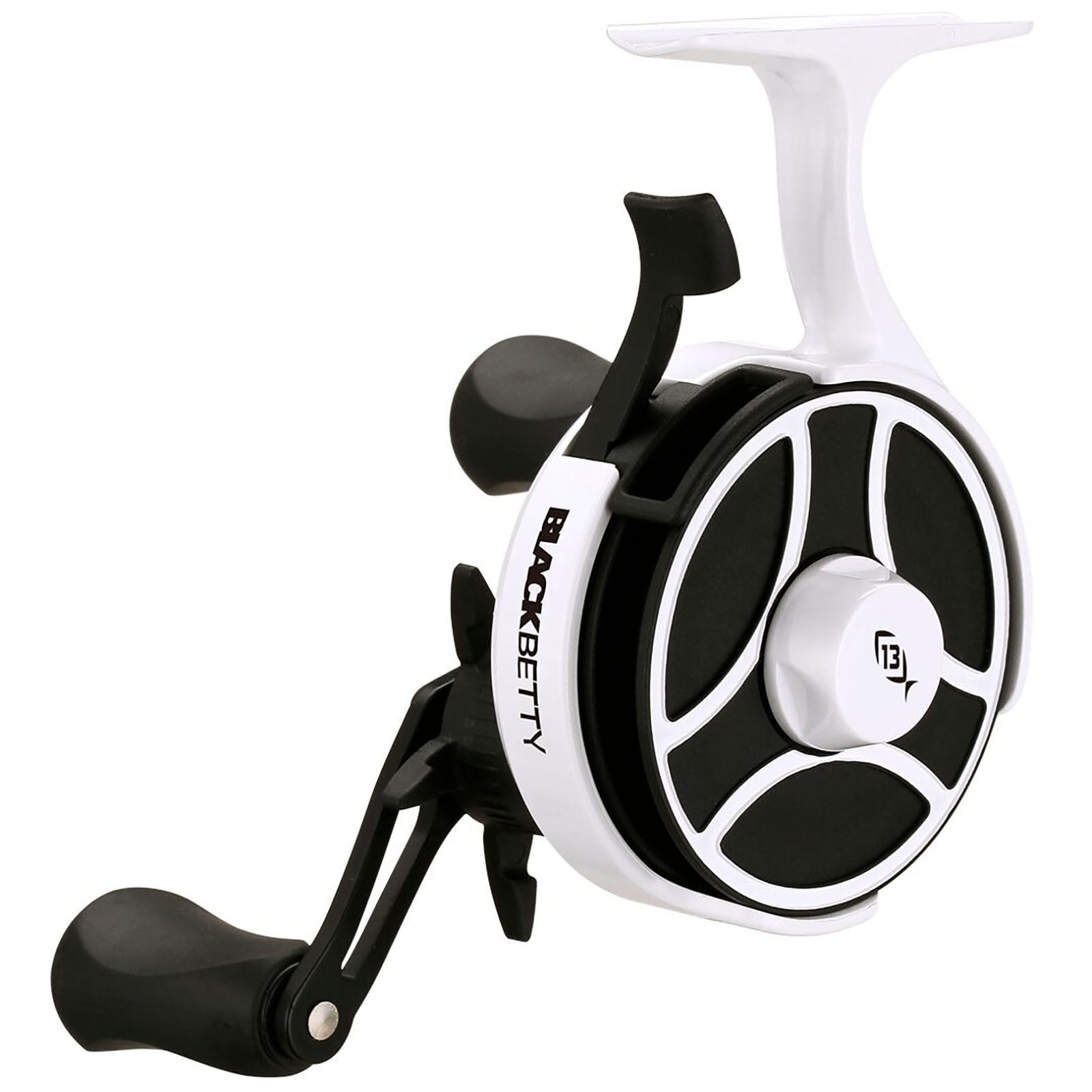 13 FISHING BLACK BETTY FREE FALL GHOST INLINE ICE REEL 2:5:1 LH