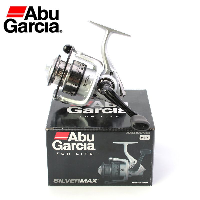 Abu Garcia Brand Silver Max Spinning Reel 5.2:1/5.1:1 5 + 1 Ball