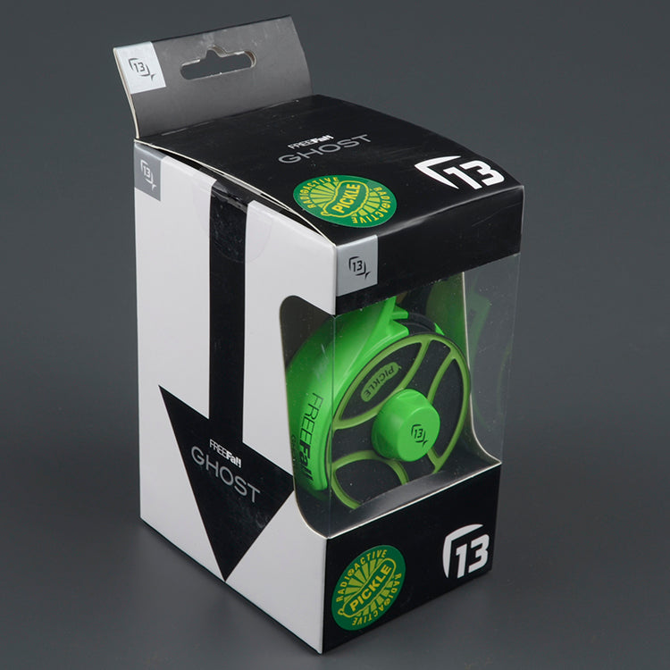 13 FISHING BLACK BETTY FREEFALL GHOST INLINE ICE REEL (RADIOACTIVE PICKLE) 2:5:1 LH