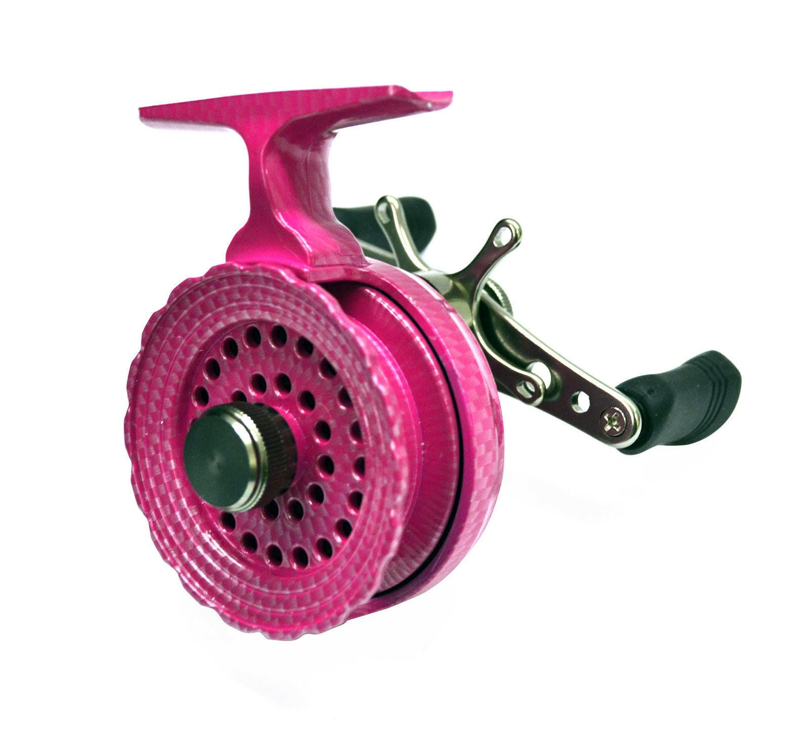 Pink Zebco 11 SPL Reel Authentic Series Lady Pink Ice Fishing Reel