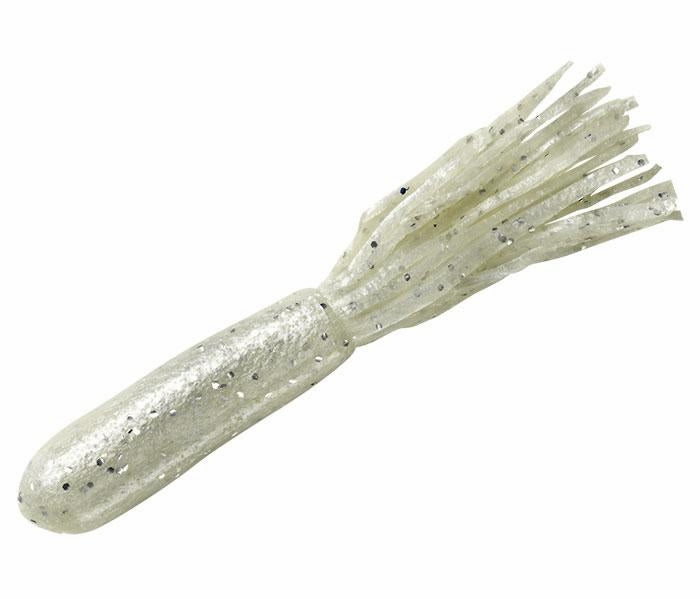 YUM TUBE 4" WHITE/SILVER FLAKE